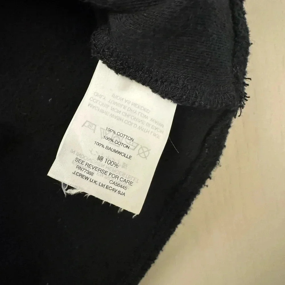 Black‎ Madewell Texture & Thread Butterfly Top Size S EUC - Picture 7 of 10